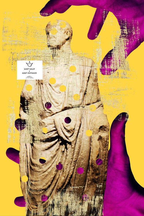 Decline Marcus Aurelius WORLDLIFE77 keep kalm e keep distance