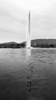 Jet d'Eau Fountain Geneva Diana Raycheva