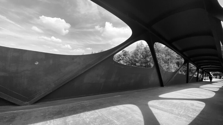 Luxembourg - Pedestrian Bridge in Esch/Alzette Diana Raycheva