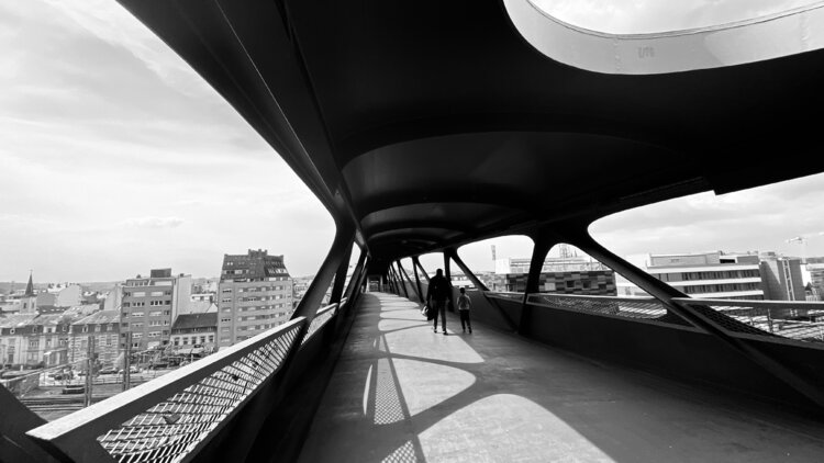 Luxembourg - Pedestrian Bridge in Esch/Alzette Diana Raycheva