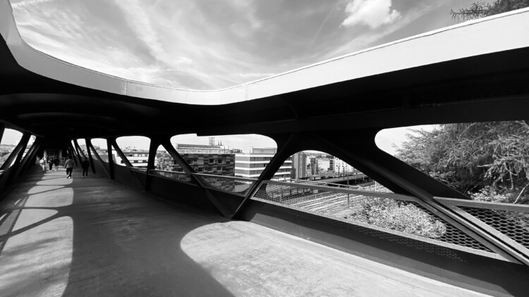 Luxembourg - Pedestrian Bridge in Esch/Alzette Diana Raycheva
