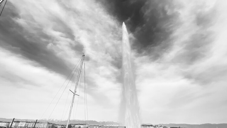 Jet d'Eau Fountain Geneva Diana Raycheva