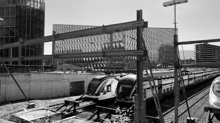 Geneva train station - Transportation Diana Raycheva