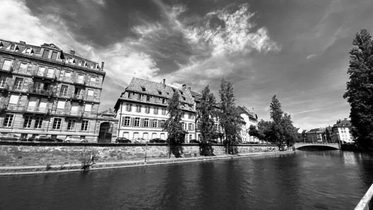 River Rhine - Strasbourg architecture Diana Raycheva